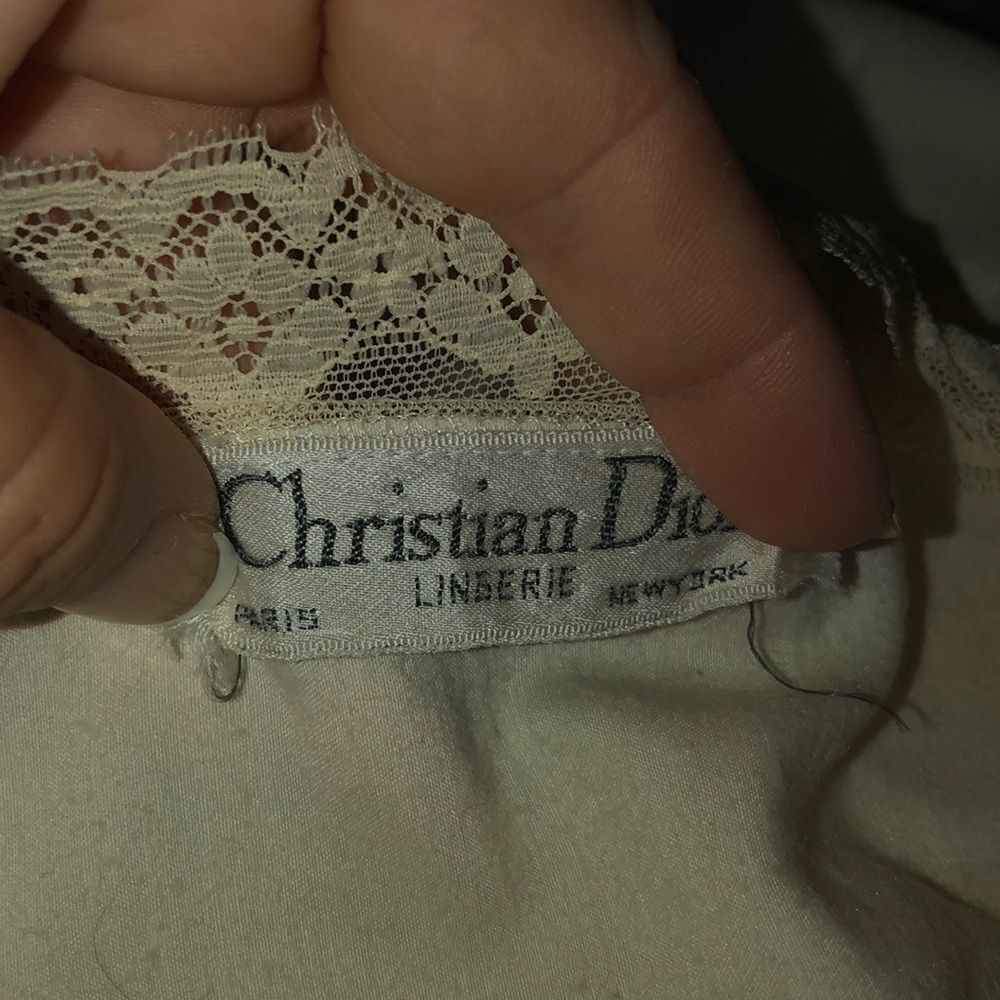 Vintage Christian Dior Night Gown - Picture 6 of 8